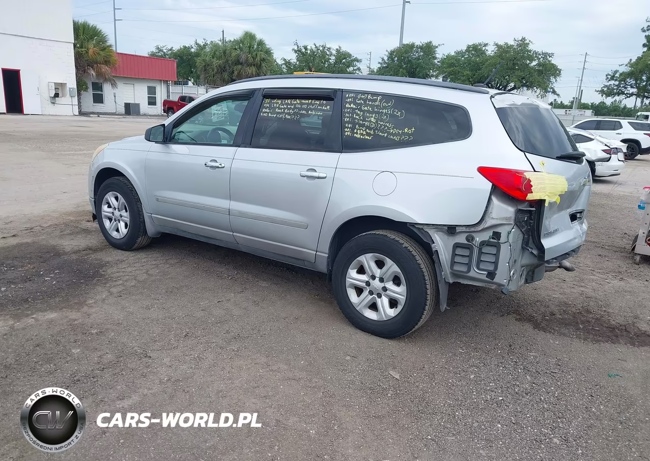 2009 Chevrolet Traverse Ls VIN:1GNER13D29S169848 - 3