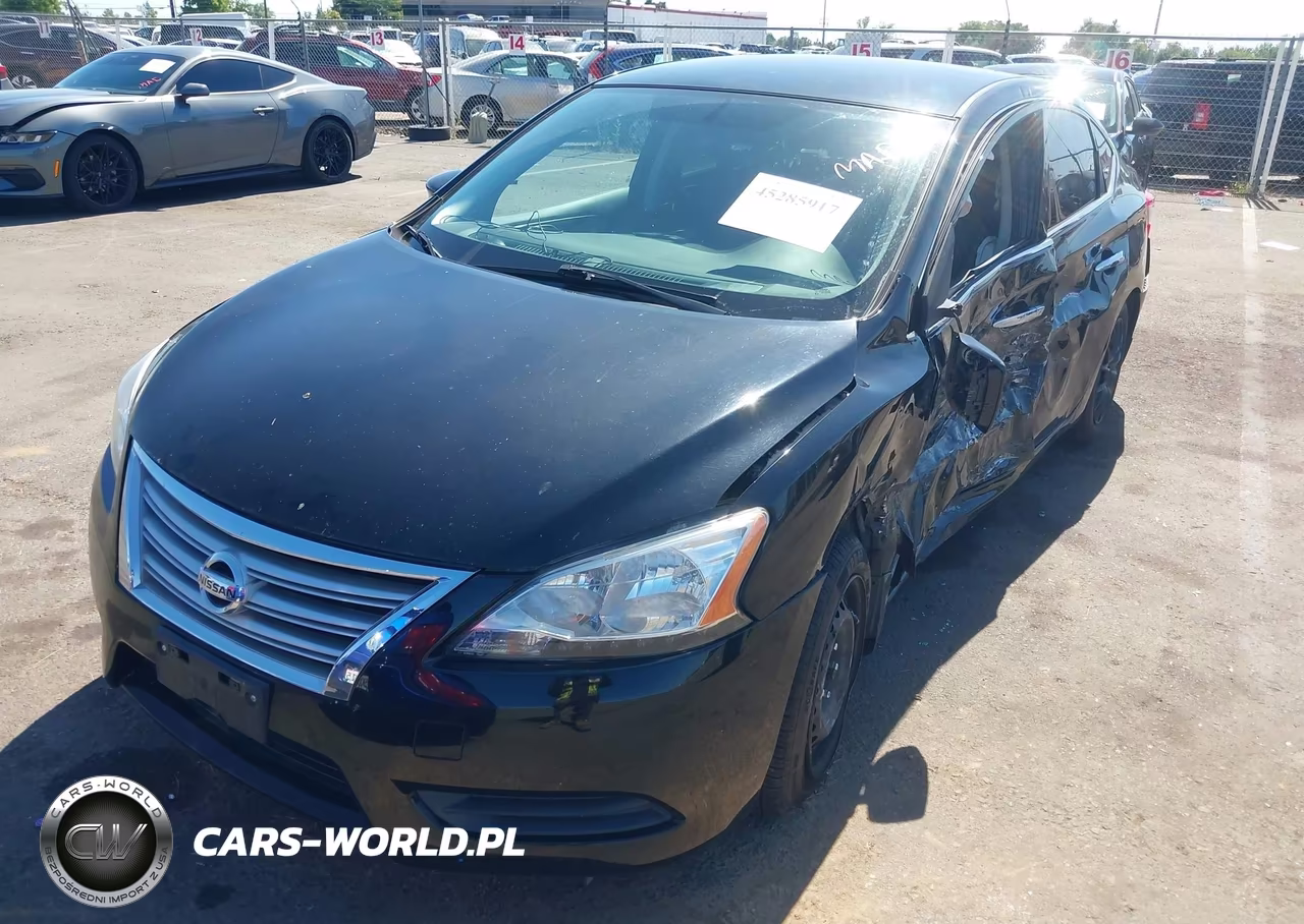 2014 Nissan Sentra Sv VIN:3N1AB7AP0EL609864 - 2
