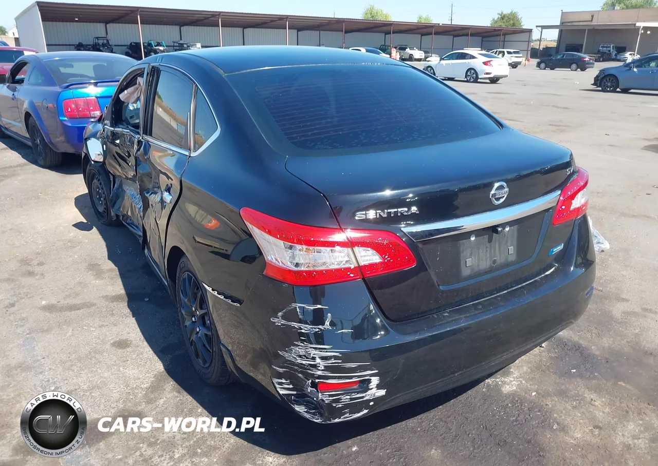 2014 Nissan Sentra Sv VIN:3N1AB7AP0EL609864 - 3