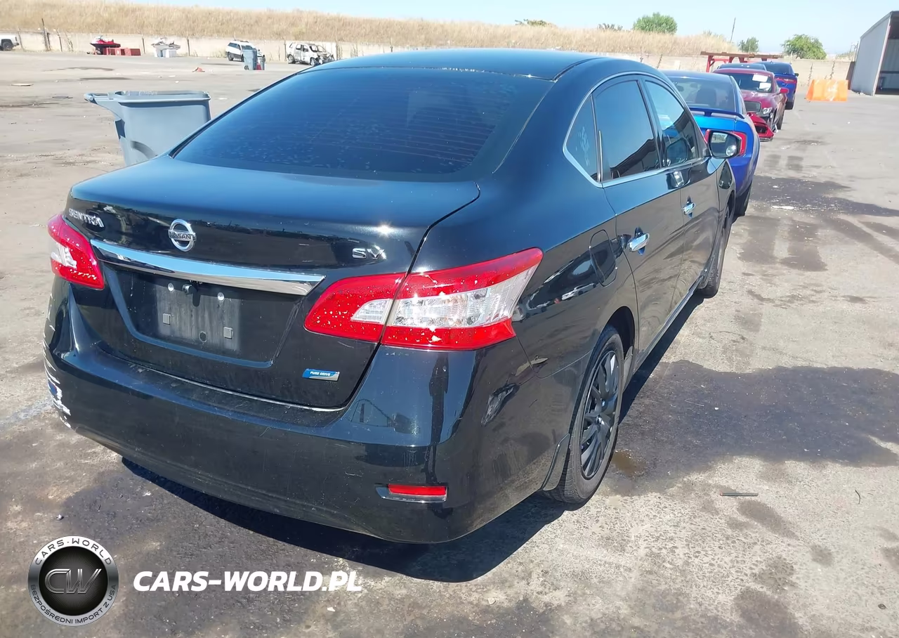2014 Nissan Sentra Sv VIN:3N1AB7AP0EL609864 - 4