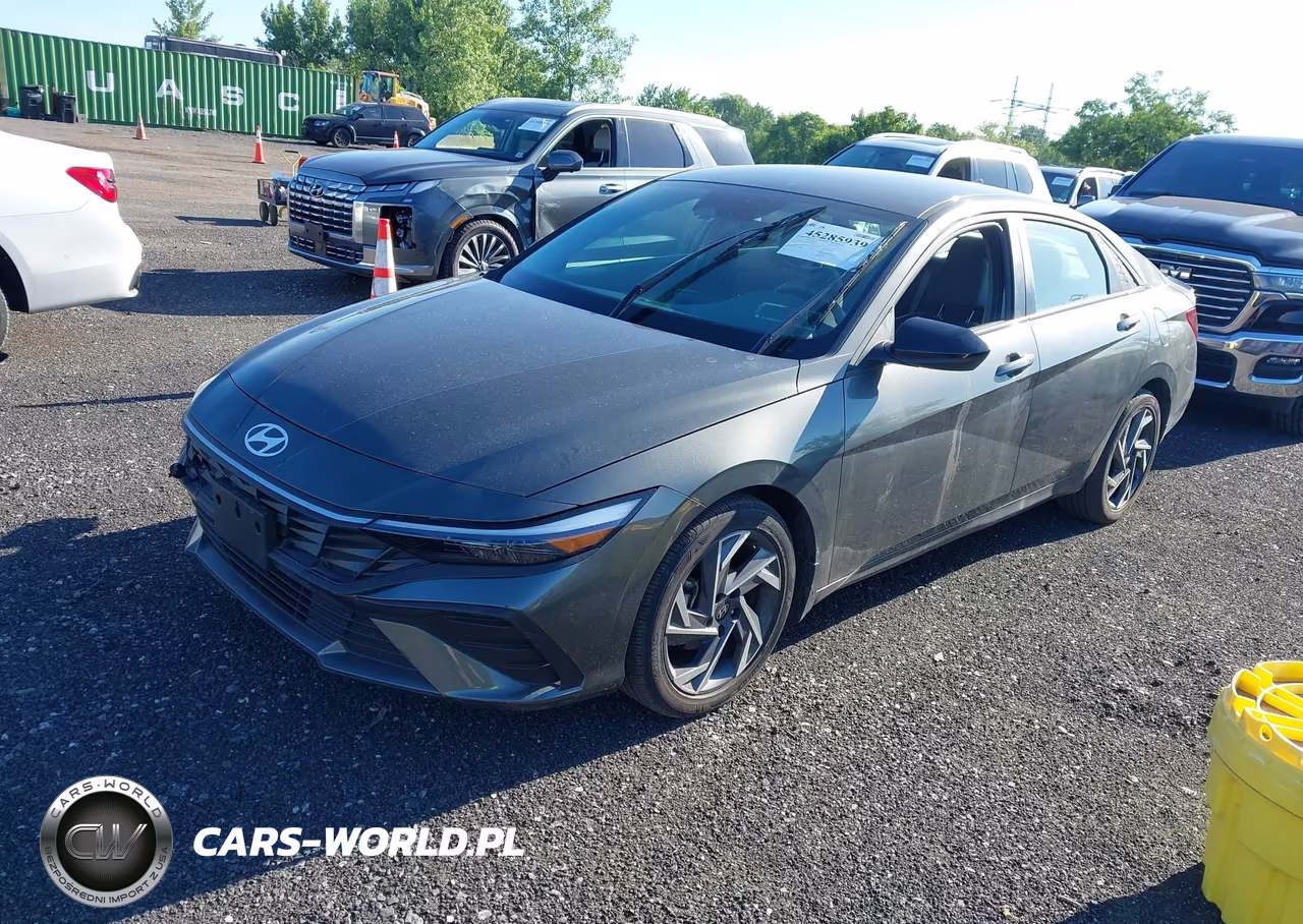 2025 Hyundai Elantra Sel Sport VIN:KMHLM4DG1SU034830 - 2