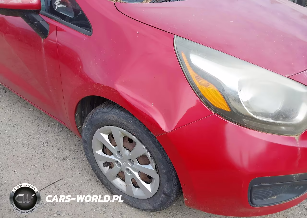 2013 Kia Rio Lx VIN:KNADM4A32D6188624 - 6