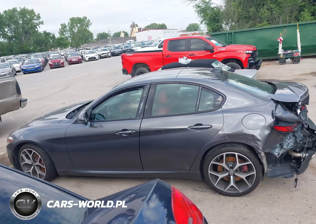2018 Alfa Romeo Giulia Ti Sport Awd VIN:ZARFAEEN5J7594625 - 14