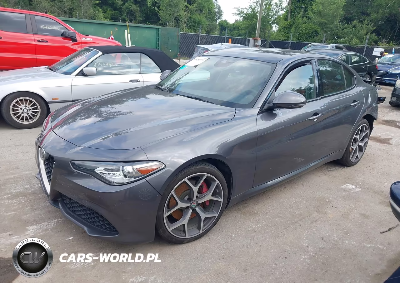 2018 Alfa Romeo Giulia Ti Sport Awd VIN:ZARFAEEN5J7594625 - 2