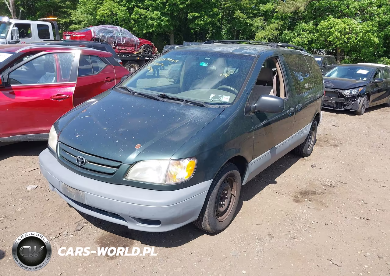 2002 Toyota Sienna Ce VIN:4T3ZF19C62U474686 - 2
