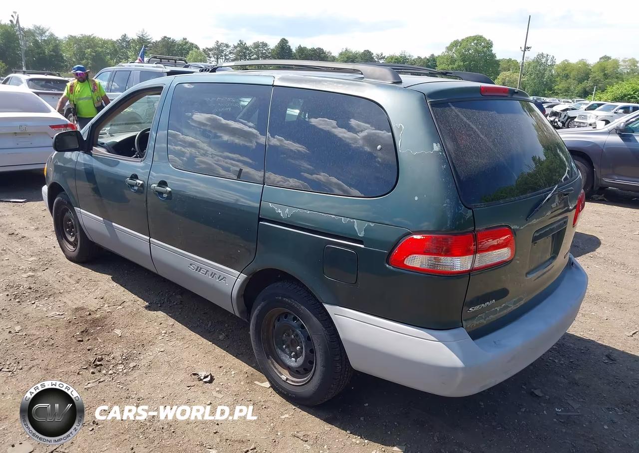 2002 Toyota Sienna Ce VIN:4T3ZF19C62U474686 - 3
