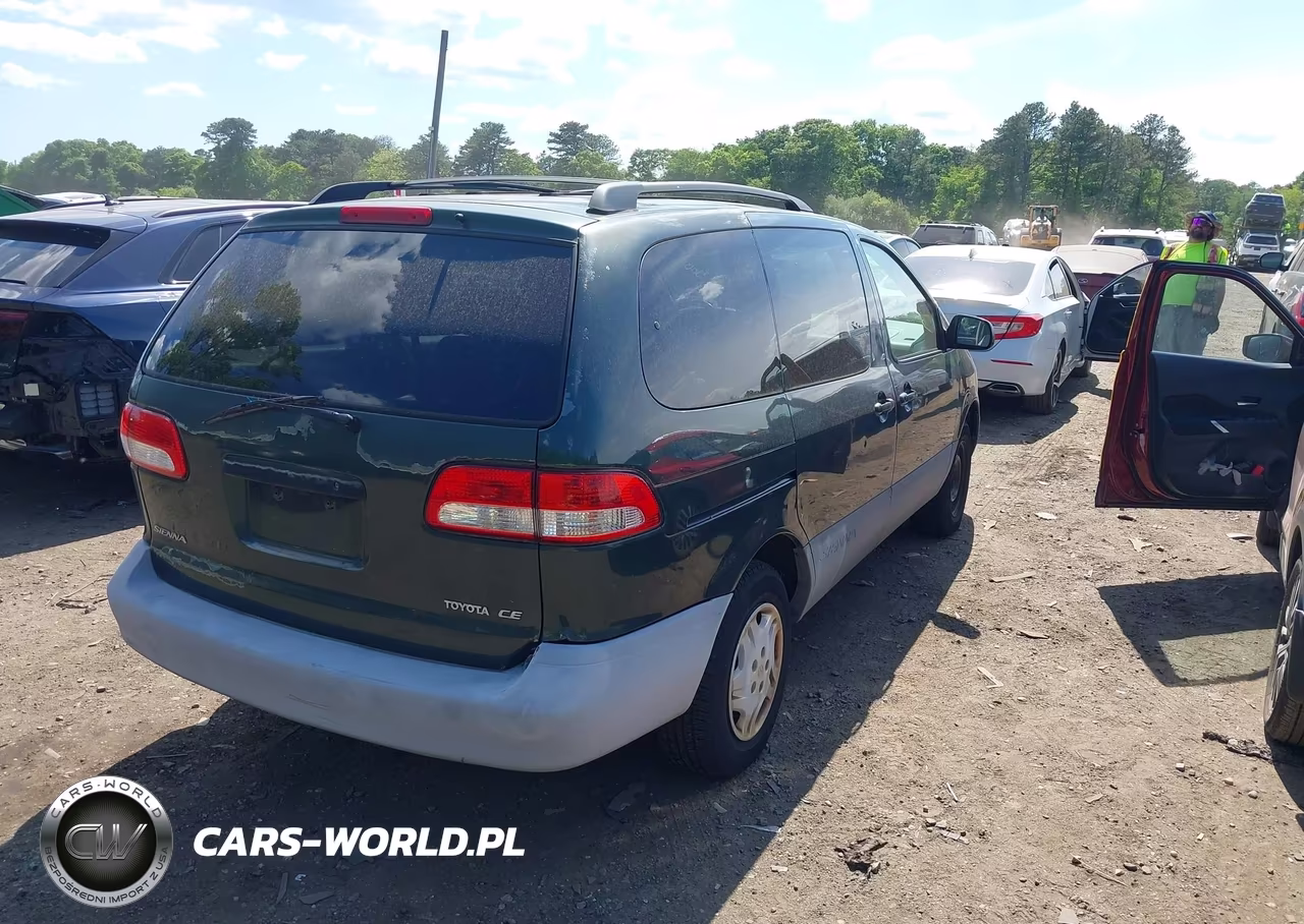 2002 Toyota Sienna Ce VIN:4T3ZF19C62U474686 - 4