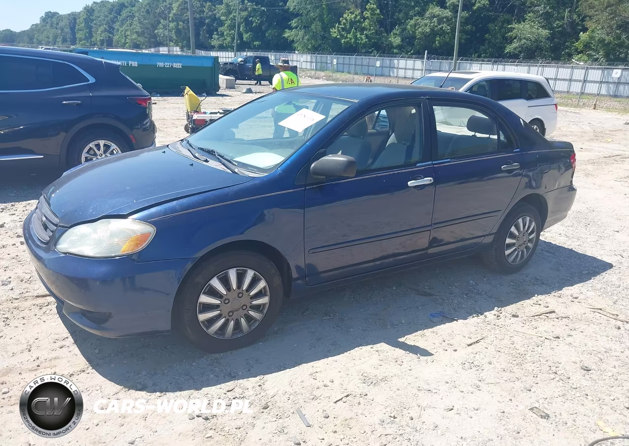 2003 Toyota Corolla Le VIN:JTDBR32E630020802 - 2
