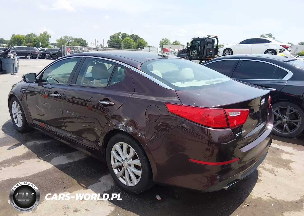 2014 Kia Optima Lx VIN:5XXGM4A70EG316011 - 3