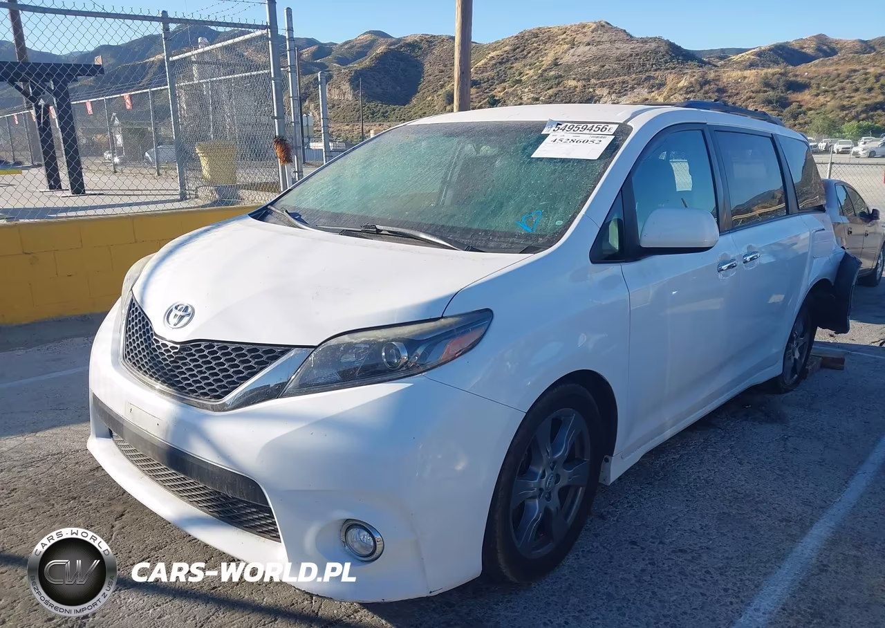 2017 Toyota Sienna Se VIN:5TDXZ3DC6HS791511 - 2