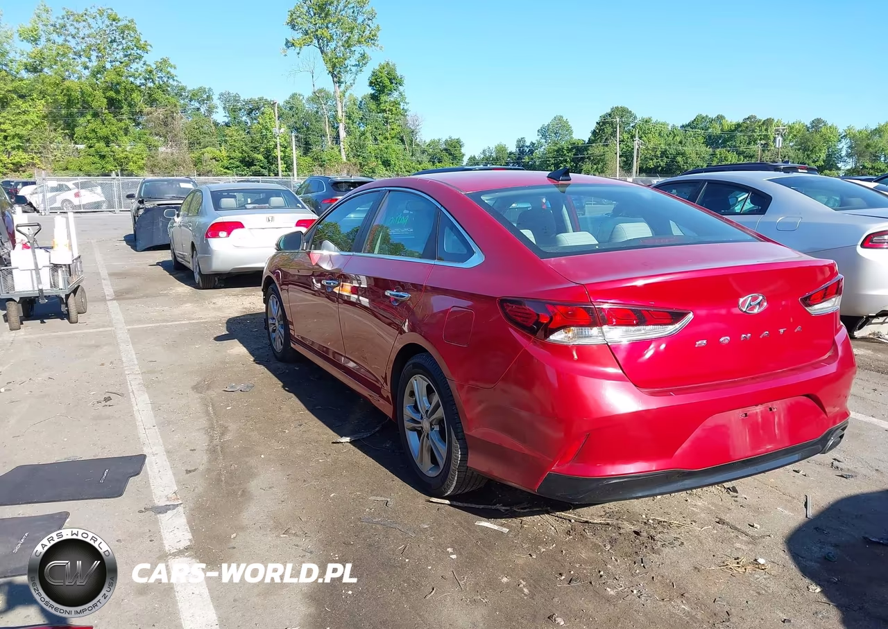 2018 Hyundai Sonata Sel VIN:5NPE34AF9JH658993 - 3