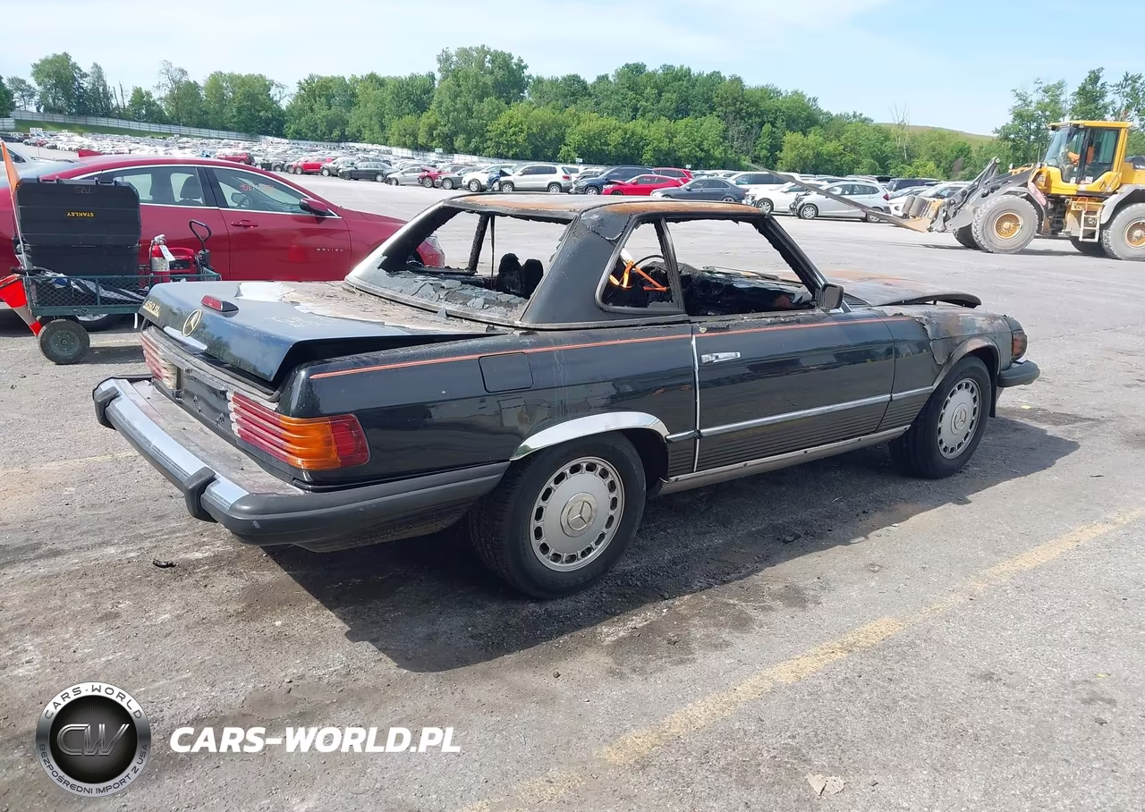 1973 Mercedes-Benz Sl 450 VIN:10704412008122 - 4