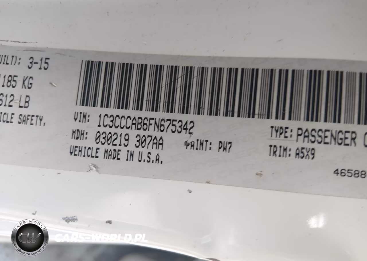 2015 Chrysler 200 Limited VIN:1C3CCCAB6FN675342 - 9