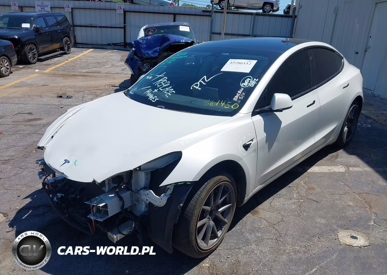 2021 Tesla Model 3 Standard Range Plus Rear-Wheel Drive VIN:5YJ3E1EA9MF861450 - 2