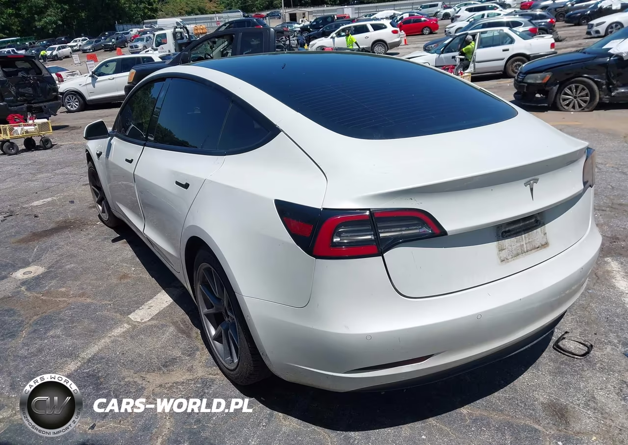2021 Tesla Model 3 Standard Range Plus Rear-Wheel Drive VIN:5YJ3E1EA9MF861450 - 3