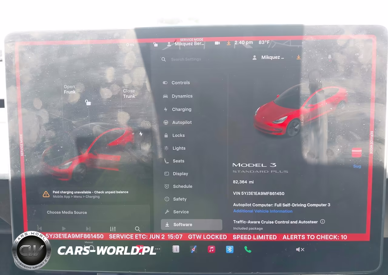 2021 Tesla Model 3 Standard Range Plus Rear-Wheel Drive VIN:5YJ3E1EA9MF861450 - 7
