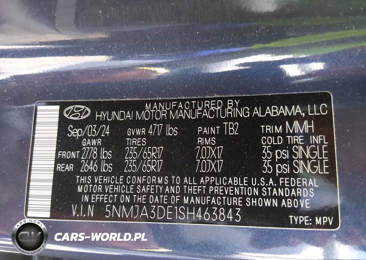 2025 Hyundai Tucson Se VIN:5NMJA3DE1SH463843 - 9