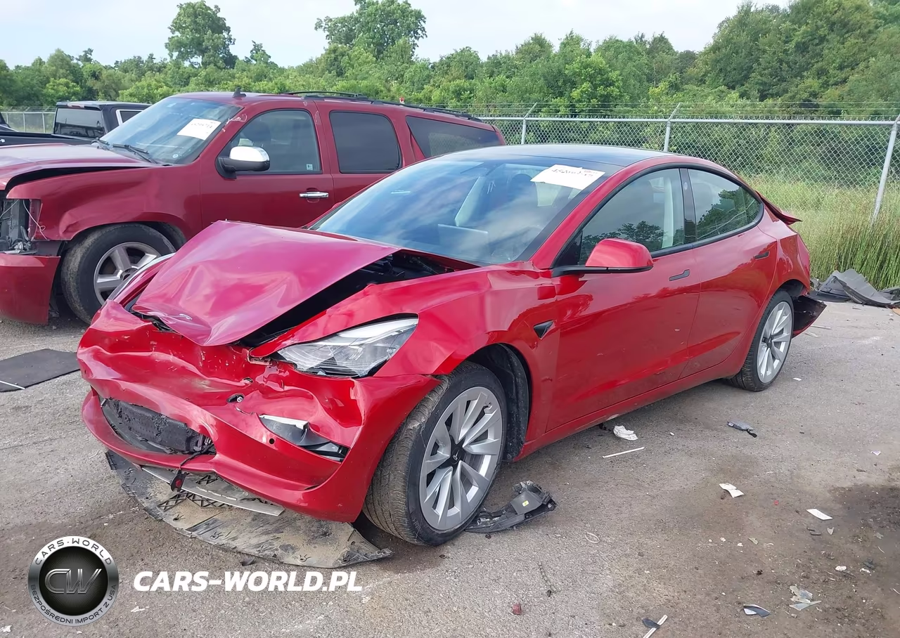 2022 Tesla Model 3 Rear-Wheel Drive VIN:5YJ3E1EA1NF303545 - 2