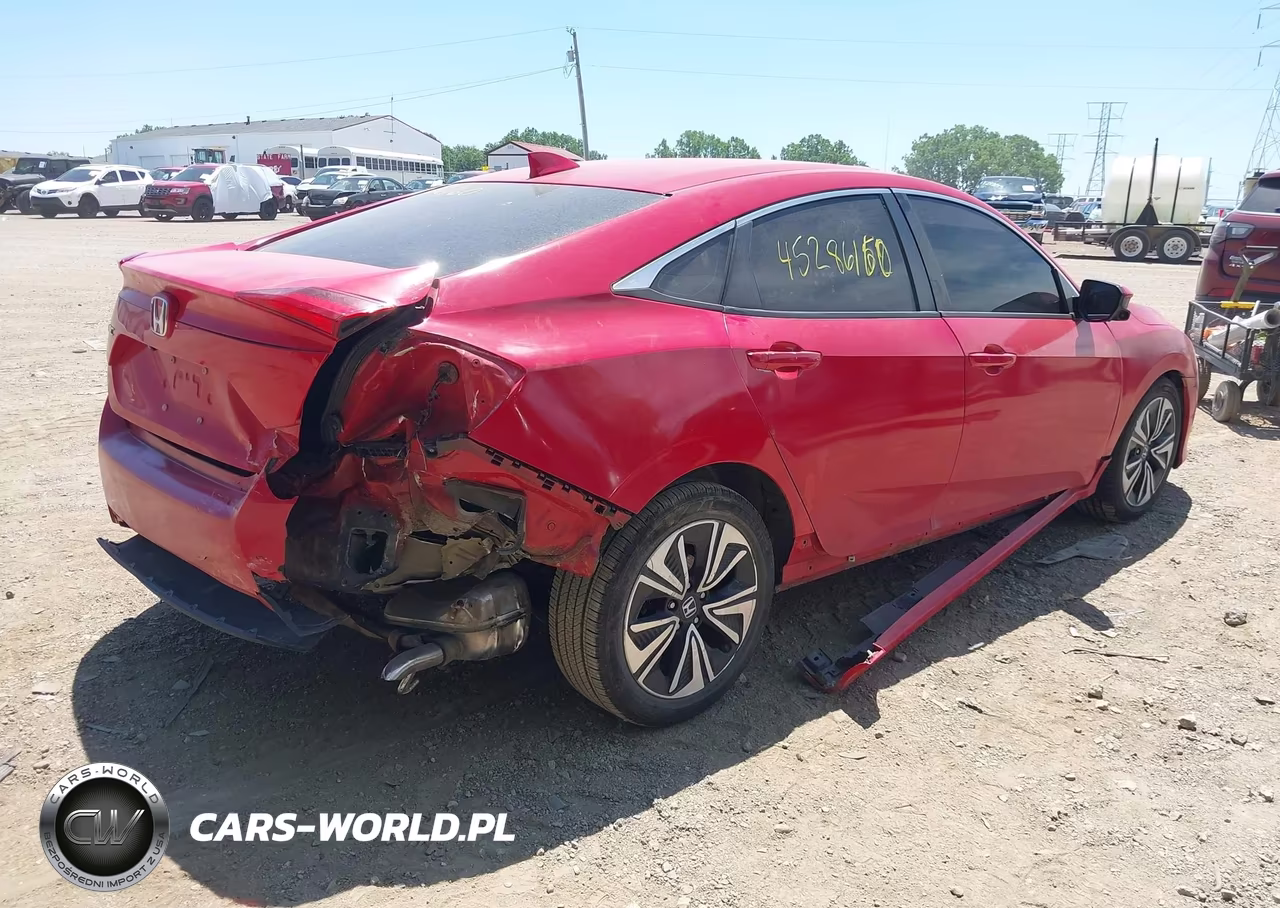 2017 Honda Civic Ex-T VIN:2HGFC1F30HH657317 - 4