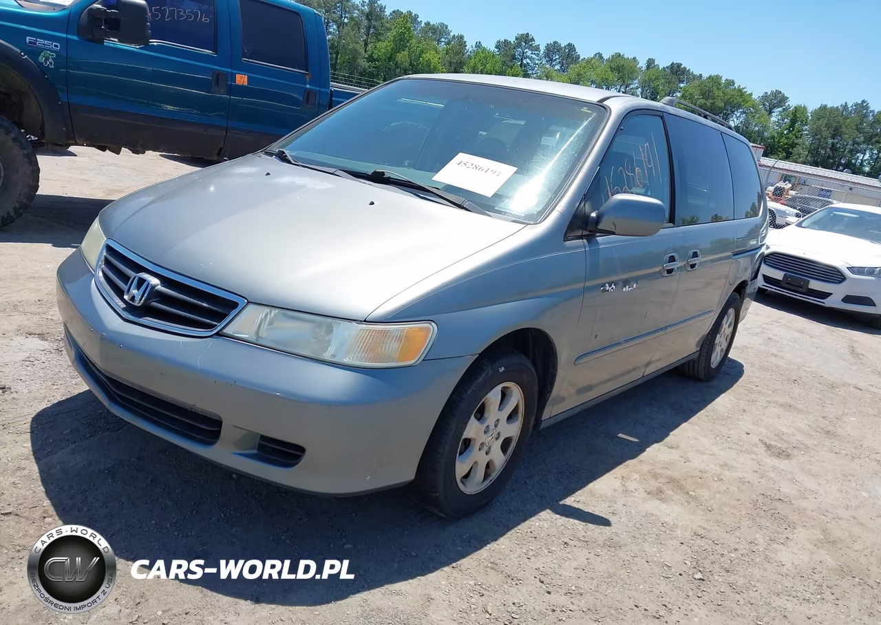 2002 Honda Odyssey Ex-L VIN:5FNRL18992B006066 - 2