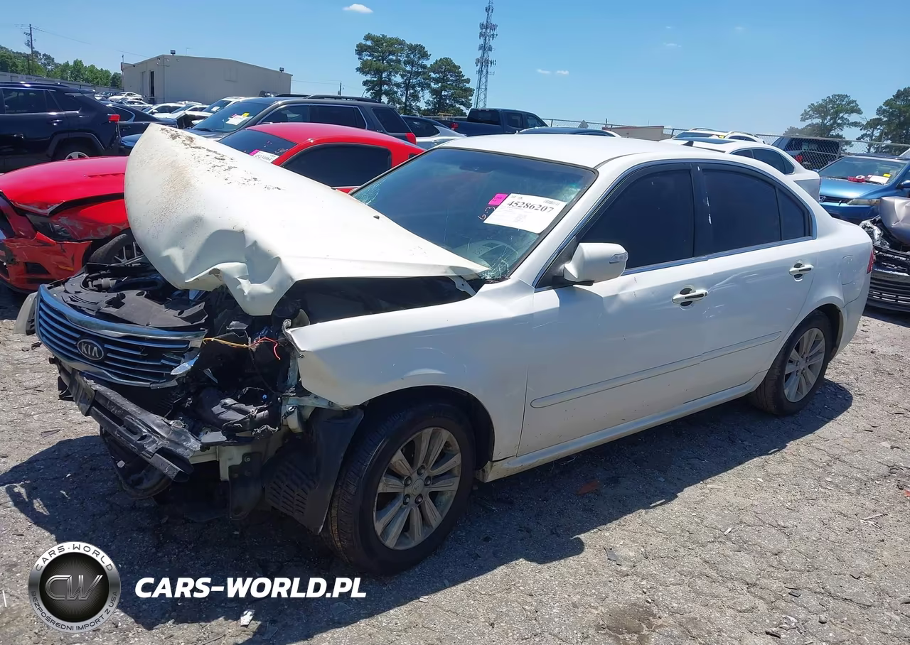 2010 Kia Optima Lx VIN:KNAGG4A85A5436382 - 2