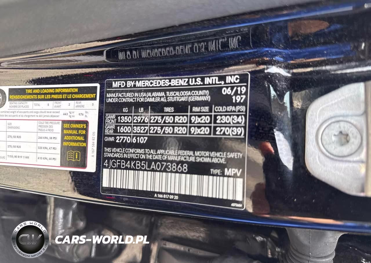 2020 Mercedes-Benz Gle 350 4Matic VIN:4JGFB4KB5LA073868 - 9