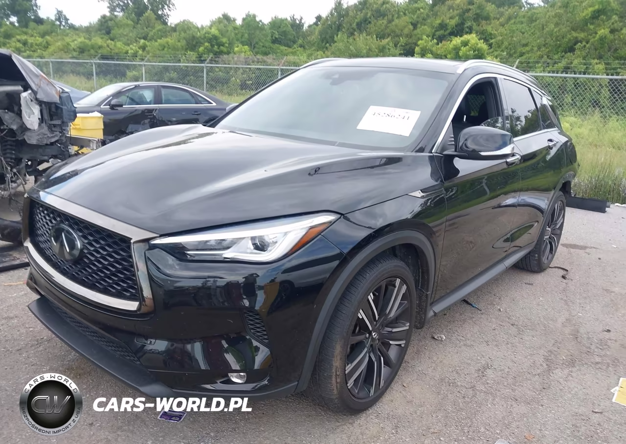 2021 Infiniti Qx50 Luxe VIN:3PCAJ5BA4MF122985 - 2