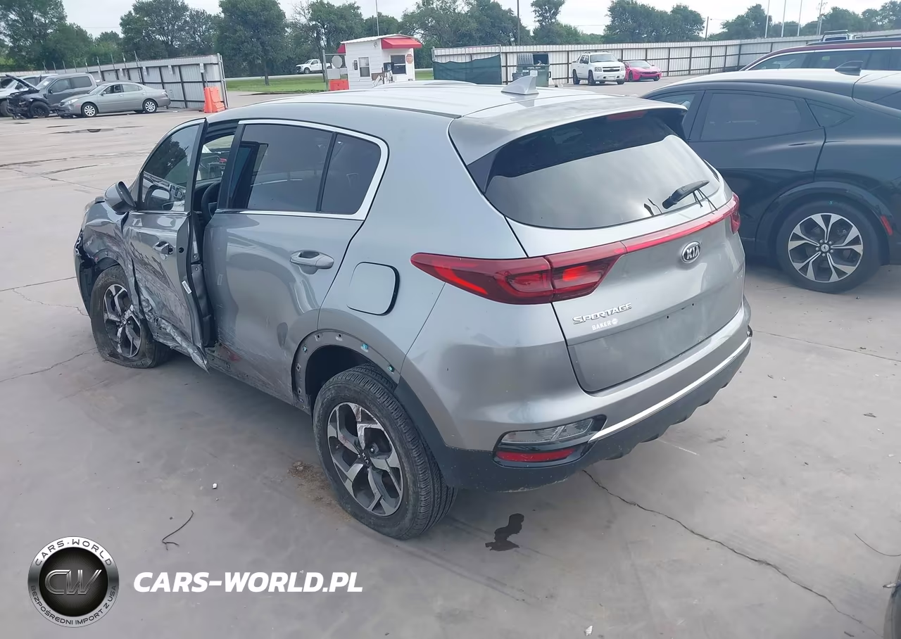2021 Kia Sportage Lx VIN:KNDPM3AC6M7932312 - 3