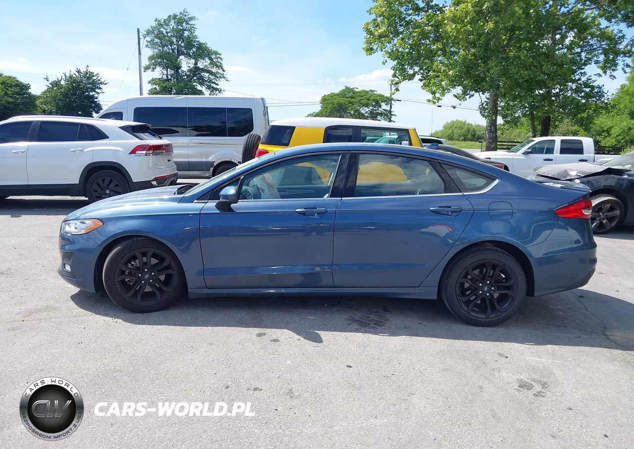 2019 Ford Fusion Se VIN:3FA6P0HD3KR166129 - 14