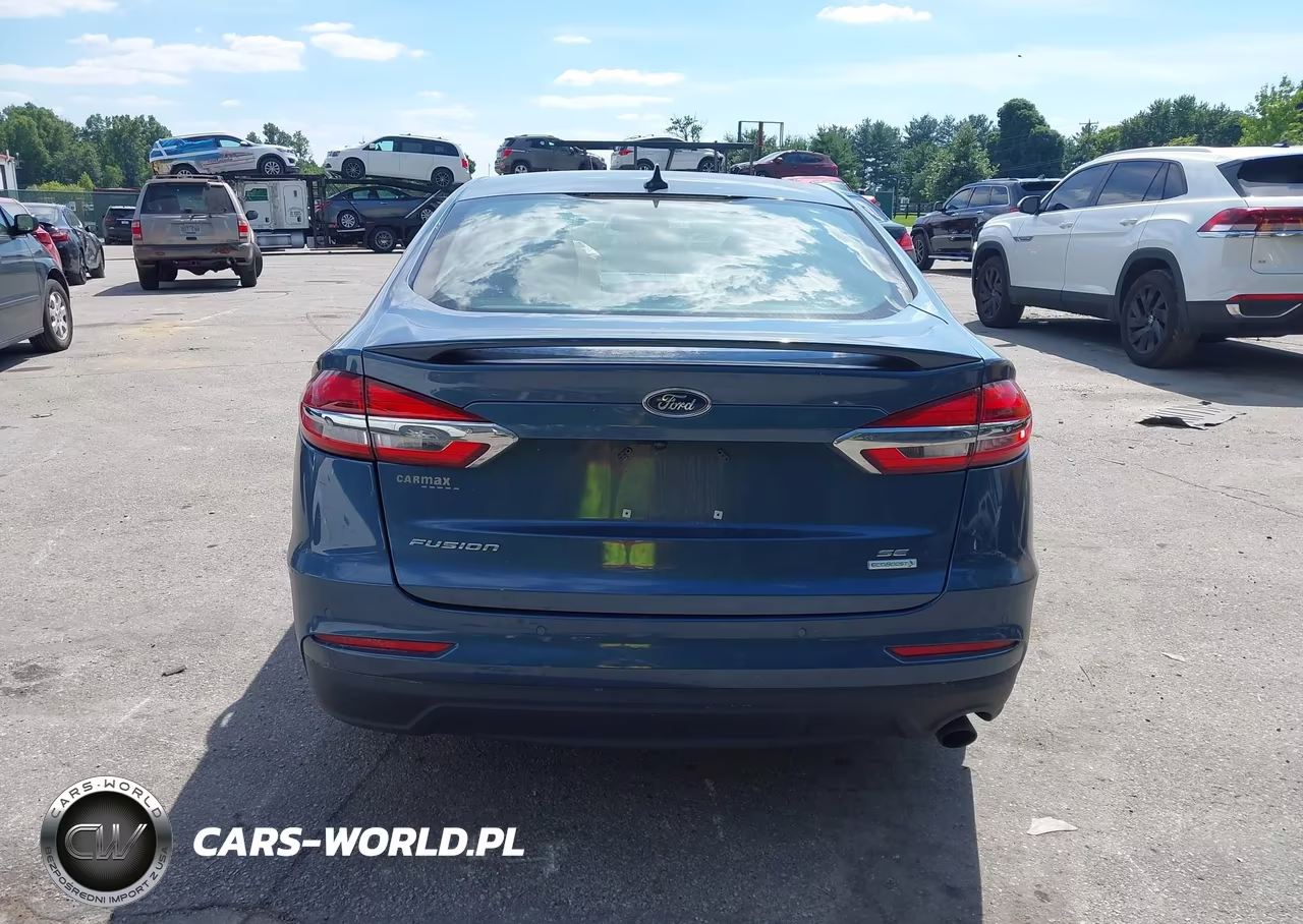 2019 Ford Fusion Se VIN:3FA6P0HD3KR166129 - 16