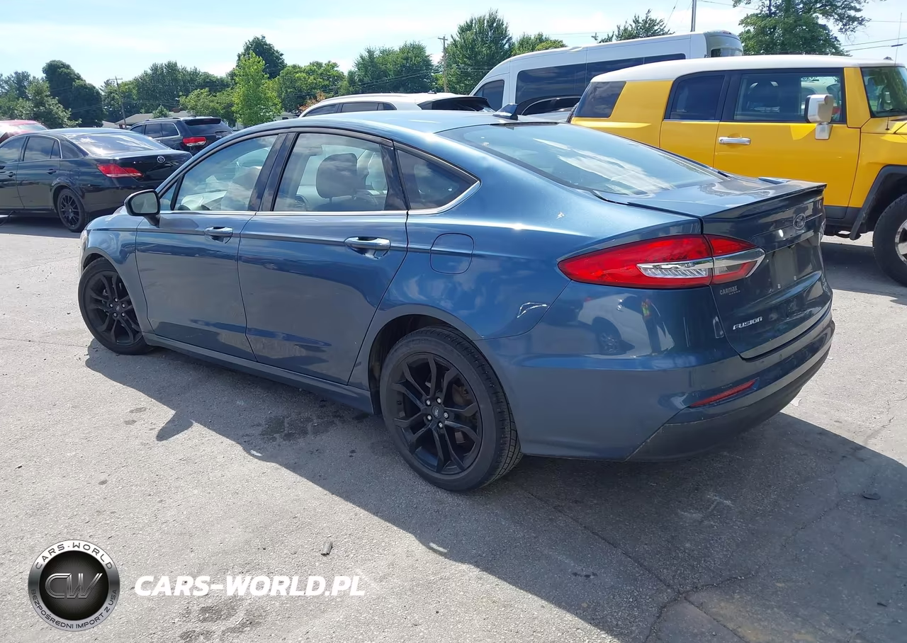 2019 Ford Fusion Se VIN:3FA6P0HD3KR166129 - 3