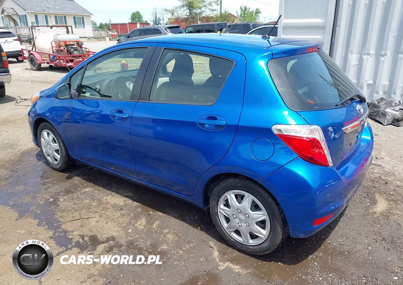 2012 Toyota Yaris Le VIN:JTDKTUD31CD533354 - 3