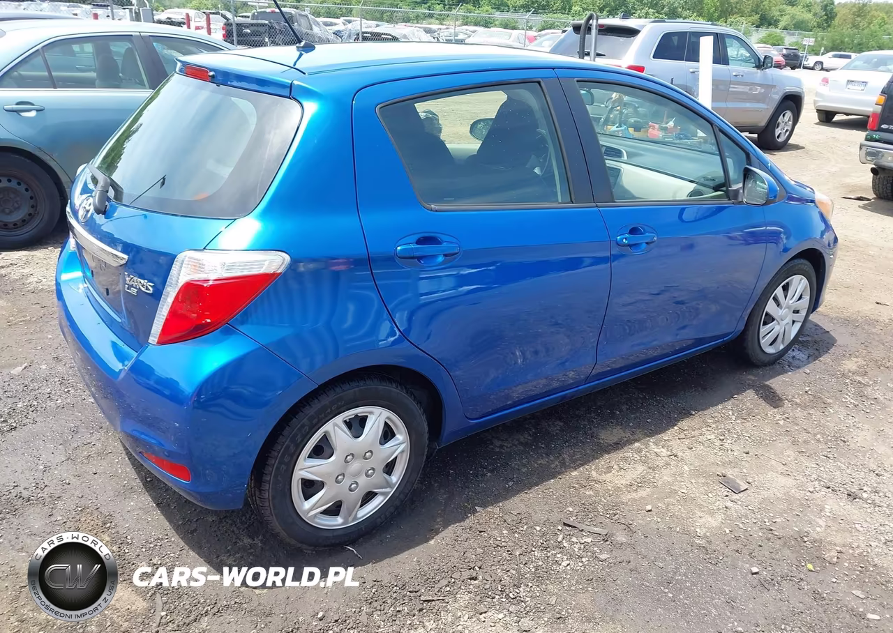 2012 Toyota Yaris Le VIN:JTDKTUD31CD533354 - 4
