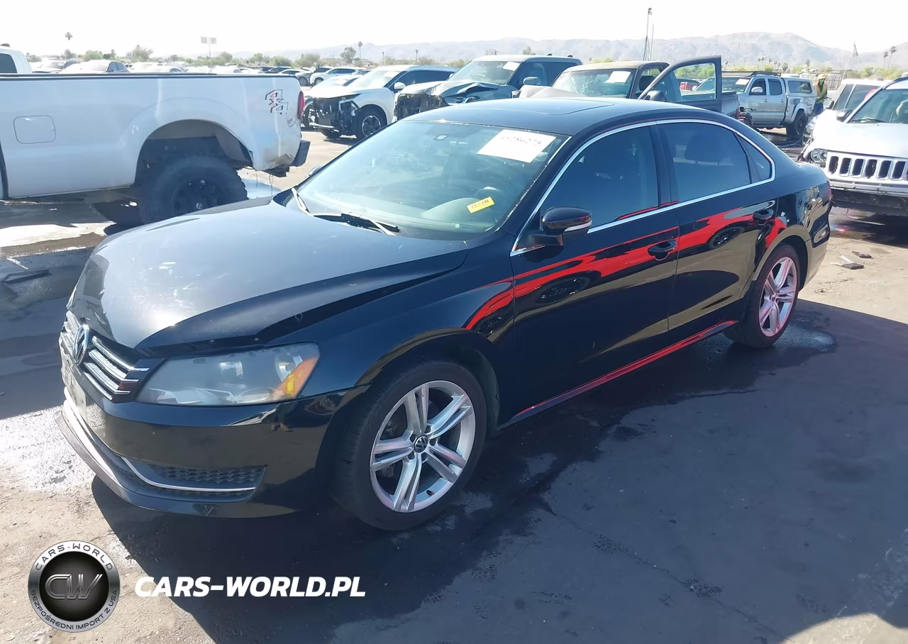 2014 Volkswagen Passat 1.8T Se VIN:1VWBT7A39EC096716 - 2