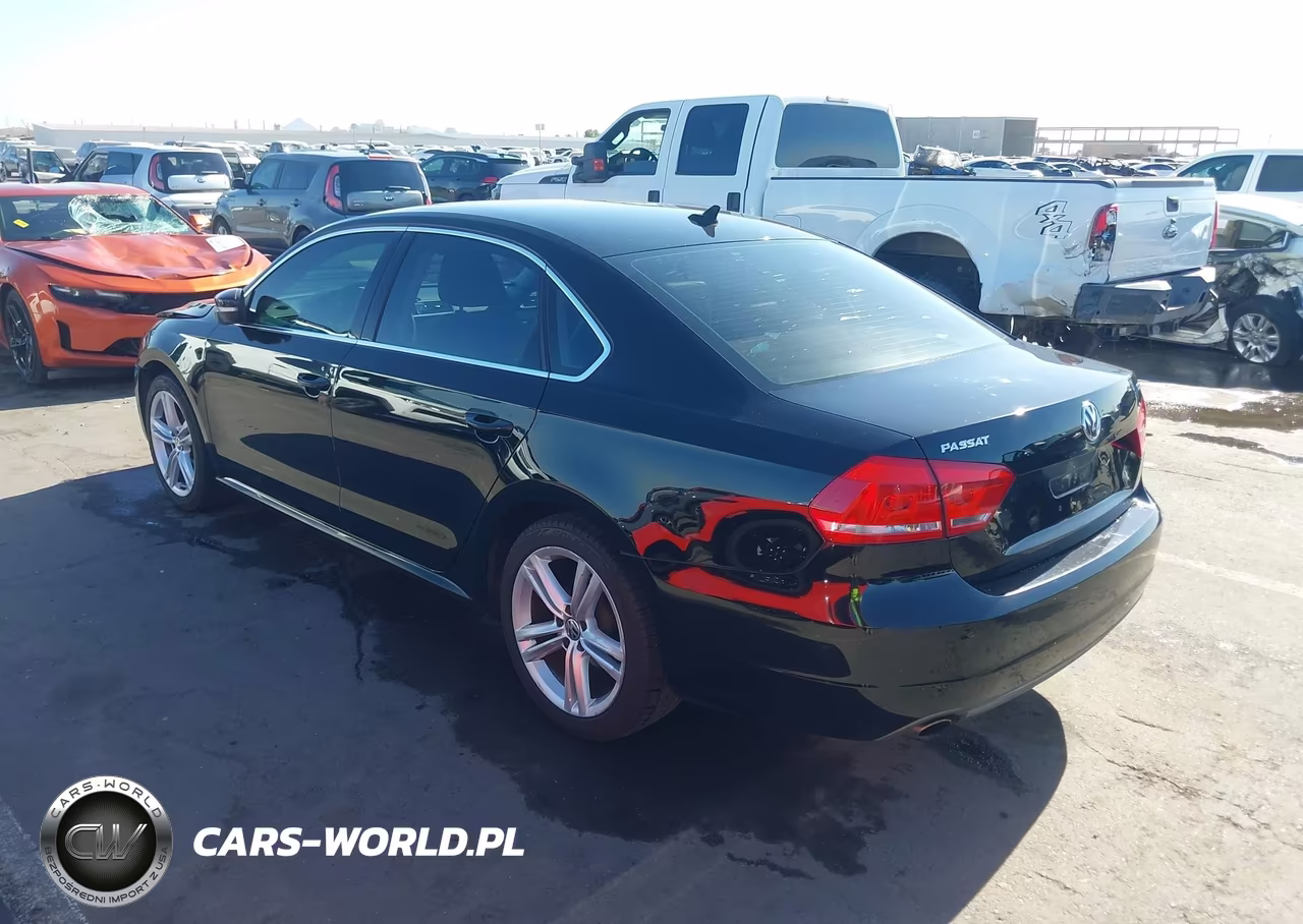 2014 Volkswagen Passat 1.8T Se VIN:1VWBT7A39EC096716 - 3