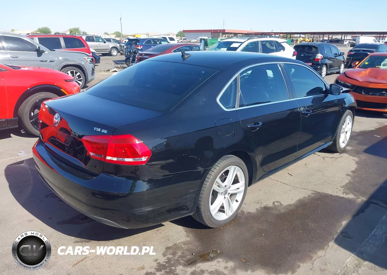 2014 Volkswagen Passat 1.8T Se VIN:1VWBT7A39EC096716 - 4