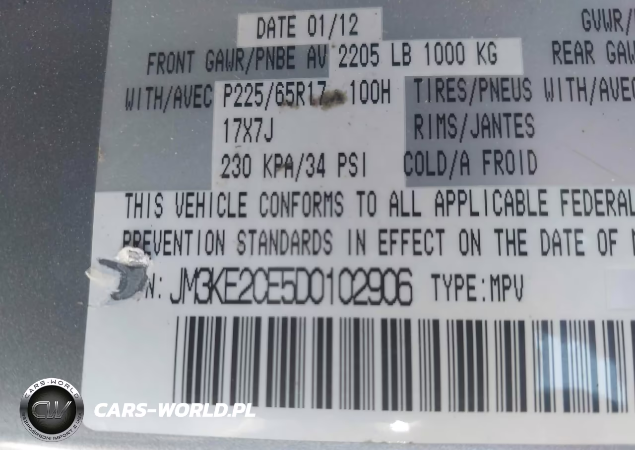 2013 Mazda Cx-5 Touring VIN:JM3KE2CE5D0102906 - 9
