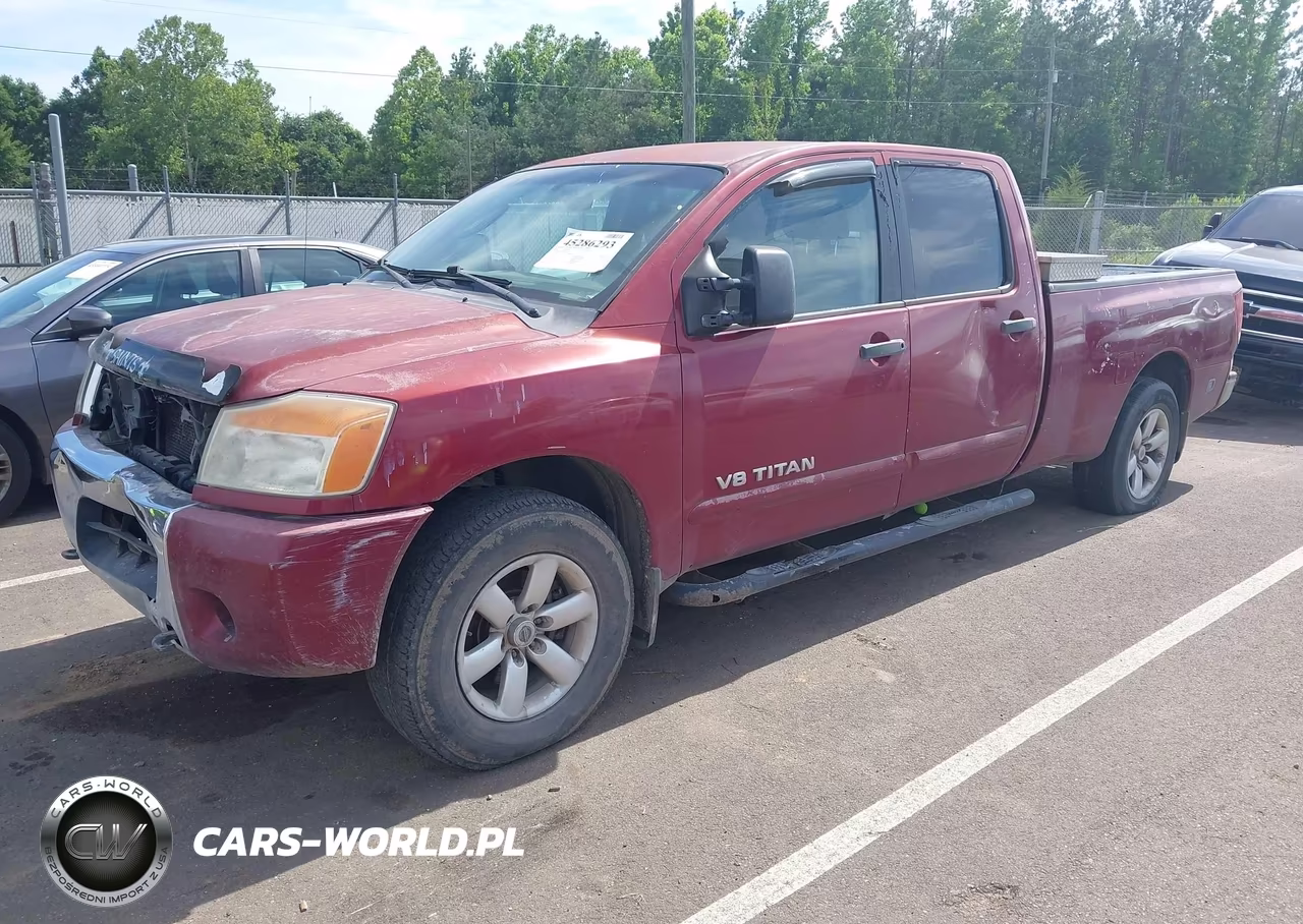 2008 Nissan Titan Se VIN:1N6BA07GX8N318180 - 2