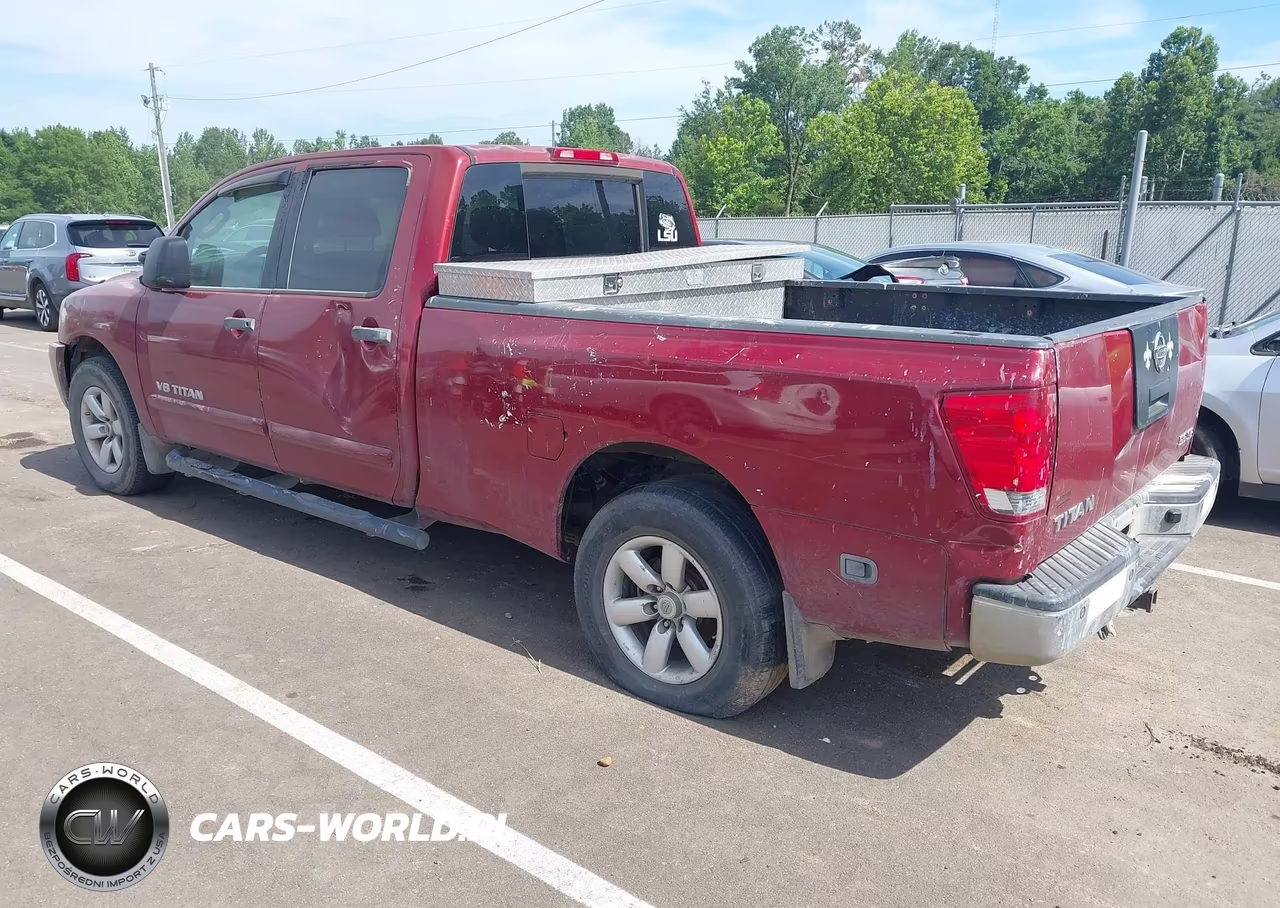 2008 Nissan Titan Se VIN:1N6BA07GX8N318180 - 3