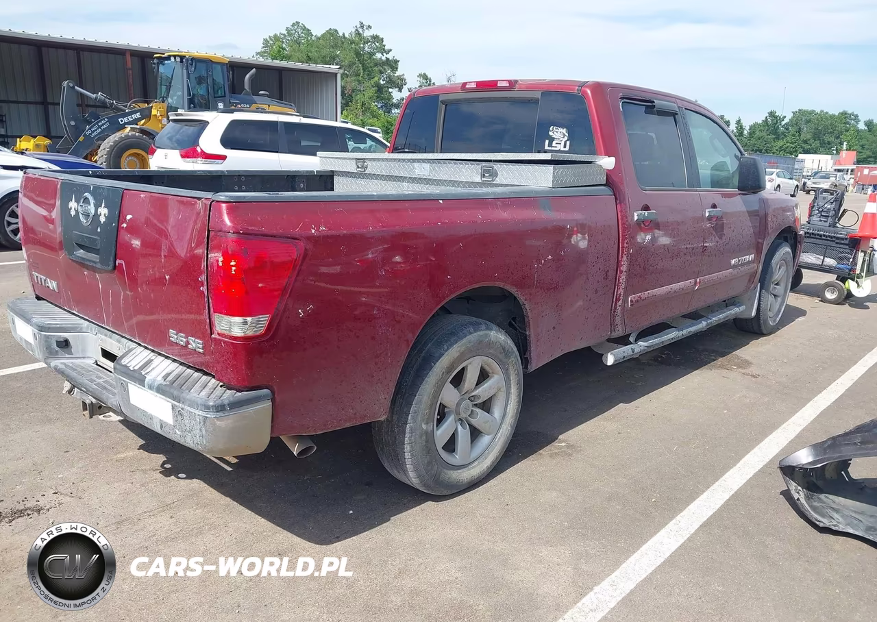 2008 Nissan Titan Se VIN:1N6BA07GX8N318180 - 4