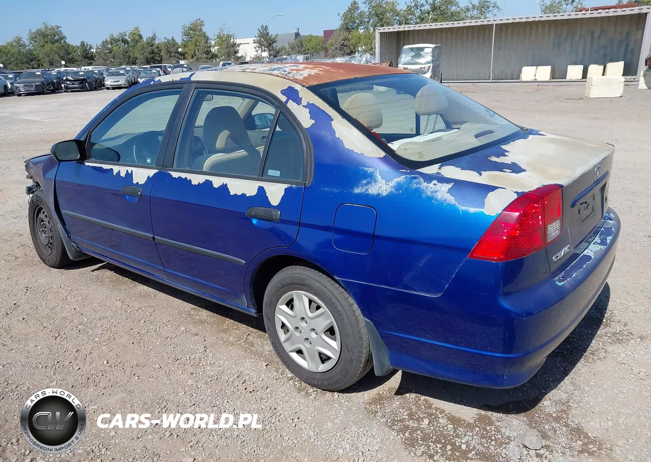 2005 Honda Civic Vp VIN:2HGES16385H552633 - 3