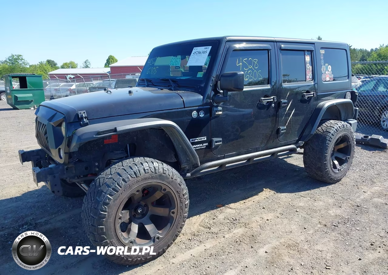 2017 Jeep Wrangler Unlimited Sport 4X4 VIN:1C4BJWDG7HL565601 - 2