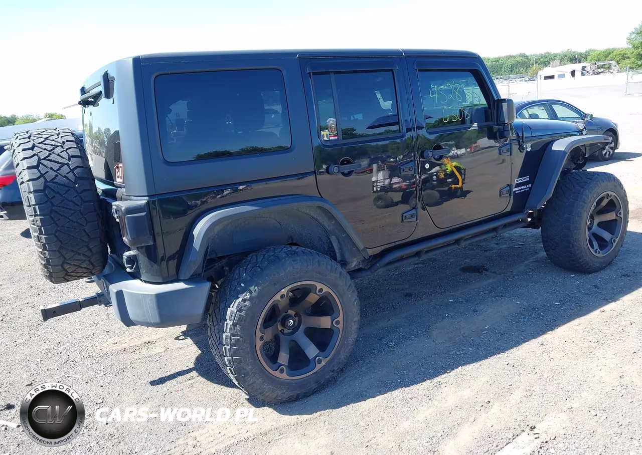 2017 Jeep Wrangler Unlimited Sport 4X4 VIN:1C4BJWDG7HL565601 - 4