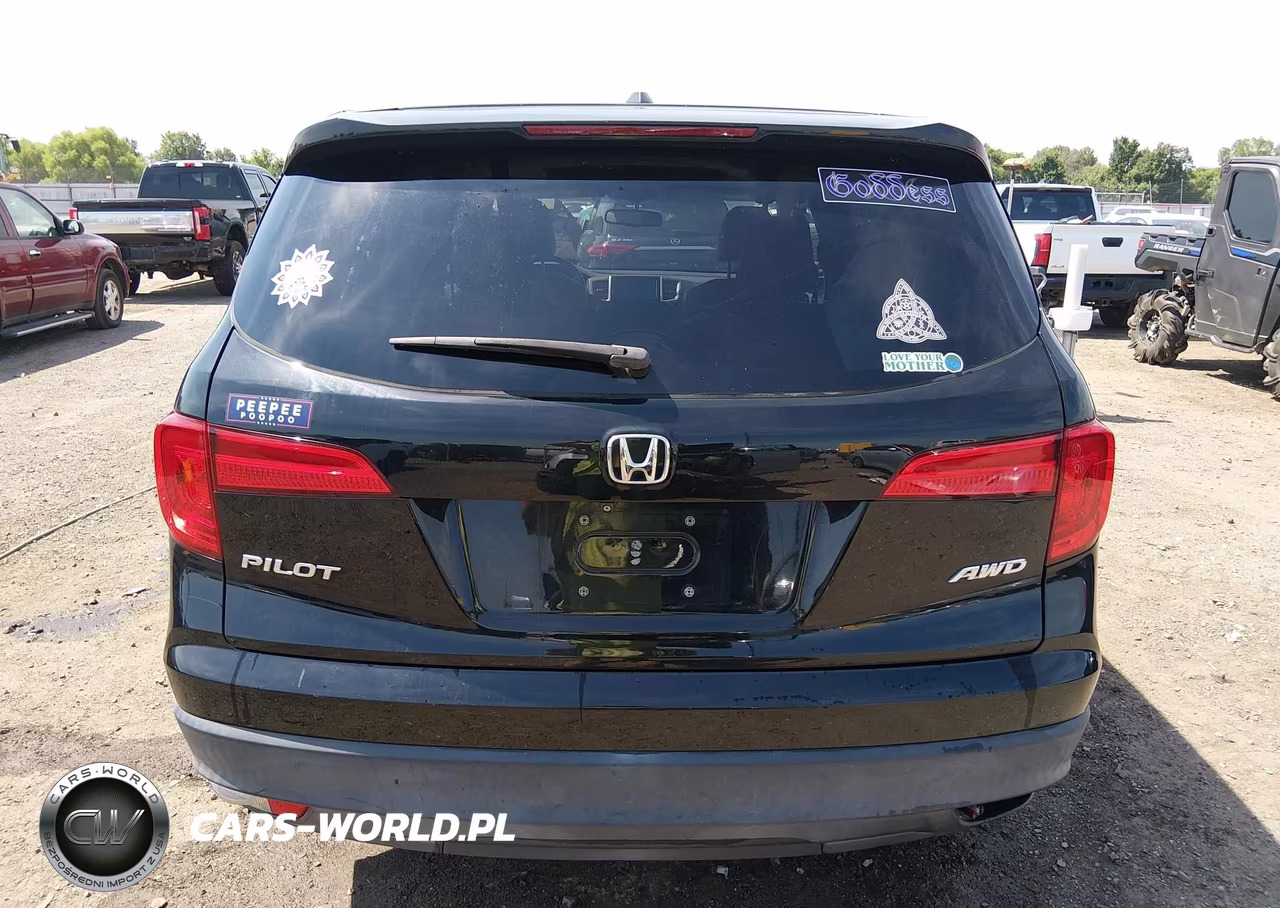 2017 Honda Pilot Ex-L VIN:5FNYF6H52HB009381 - 16