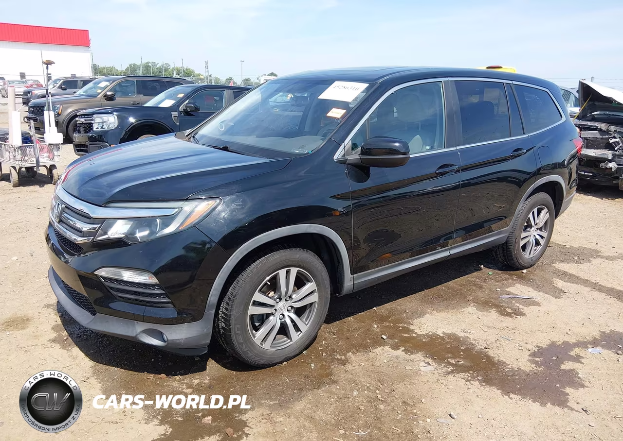2017 Honda Pilot Ex-L VIN:5FNYF6H52HB009381 - 2