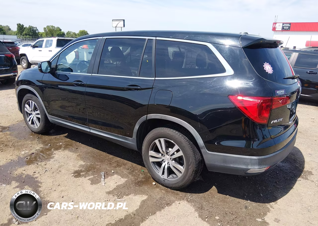 2017 Honda Pilot Ex-L VIN:5FNYF6H52HB009381 - 3