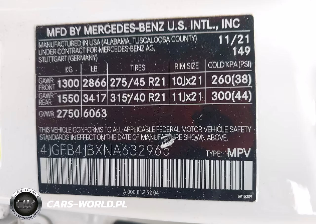 2022 Mercedes-Benz Gle 350 VIN:4JGFB4JBXNA632965 - 9