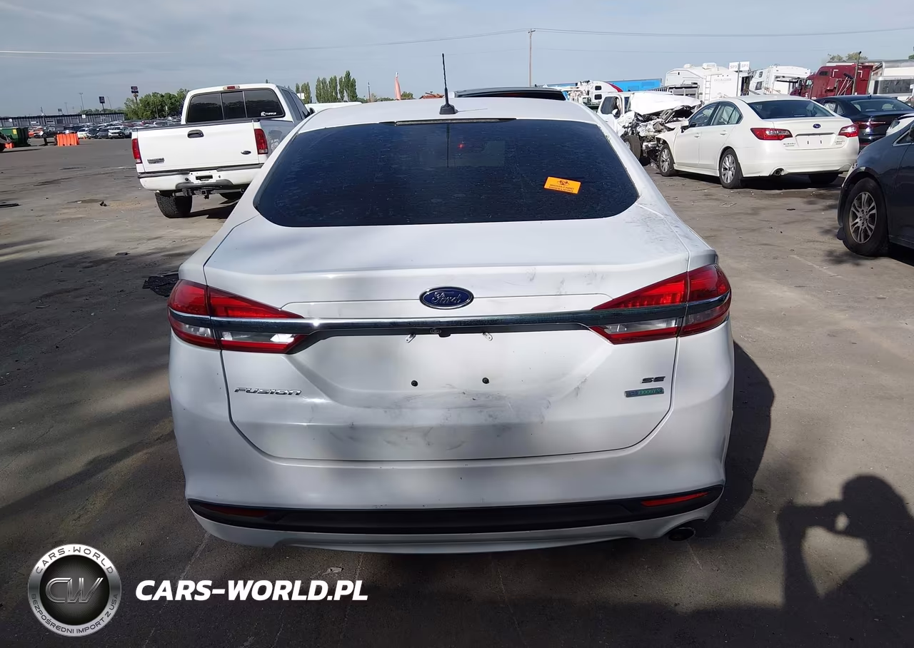2017 Ford Fusion Se VIN:3FA6P0HD9HR132818 - 15