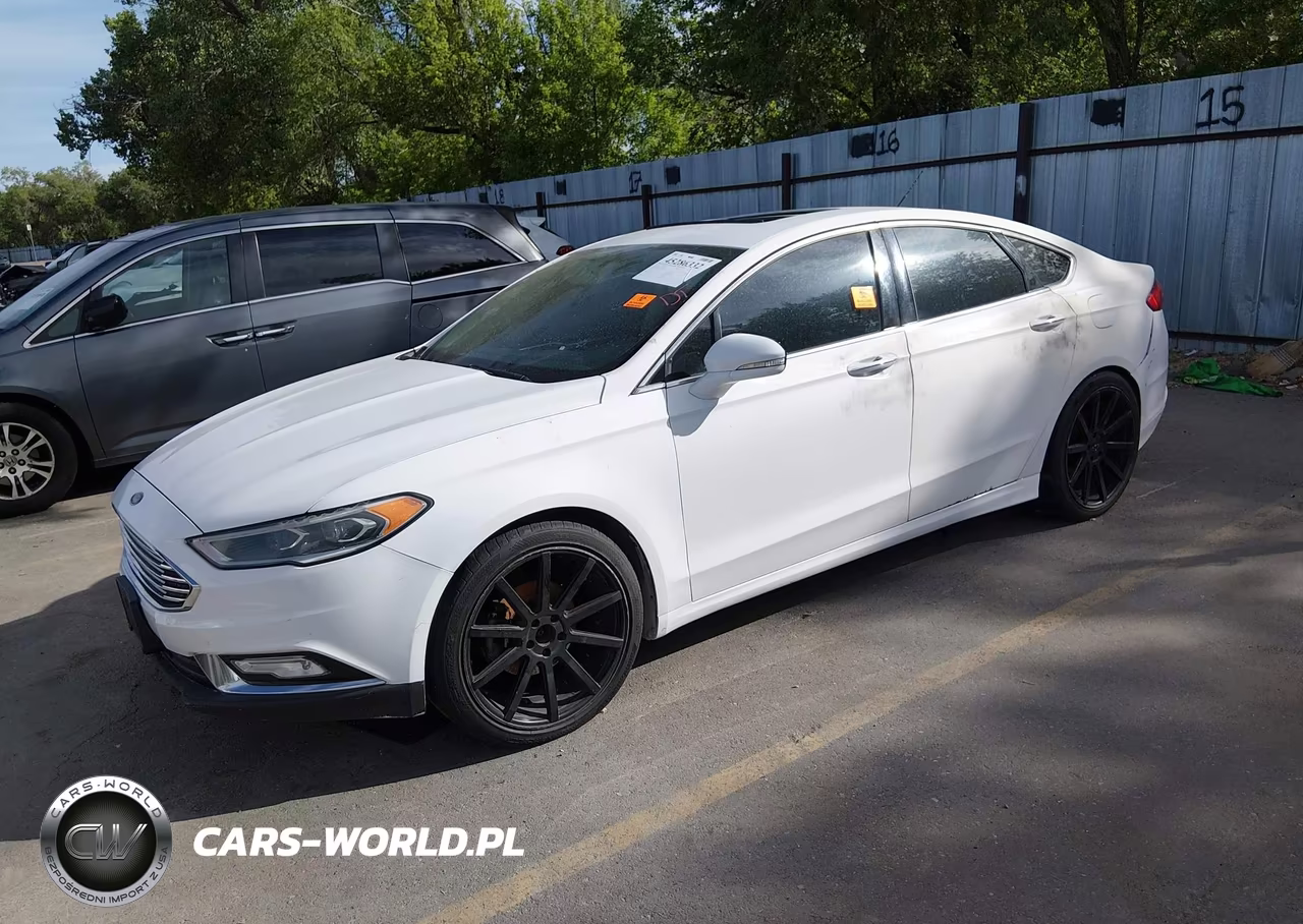 2017 Ford Fusion Se VIN:3FA6P0HD9HR132818 - 2
