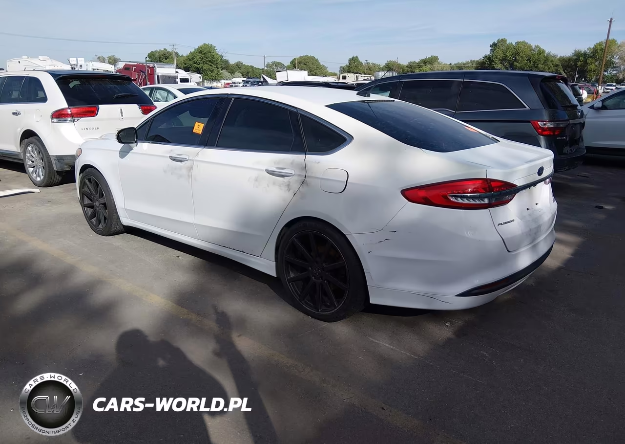 2017 Ford Fusion Se VIN:3FA6P0HD9HR132818 - 3